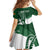 Zimbabwe Rugby Personalized Grunge Kid Short Sleeve Dress GO Sables - Wonder Print Shop