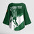 Zimbabwe Rugby Personalized Grunge Kimono Sleeve Blouse GO Sables - Wonder Print Shop