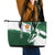Zimbabwe Rugby Personalized Grunge Leather Tote Bag GO Sables - Wonder Print Shop