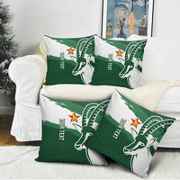 Zimbabwe Rugby Personalized Grunge Pillow Cover GO Sables - Wonder Print Shop