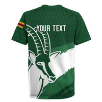 Zimbabwe Rugby Personalized Grunge Rugby Jersey GO Sables - Wonder Print Shop