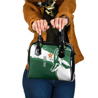 Zimbabwe Rugby Personalized Grunge Shoulder Handbag GO Sables - Wonder Print Shop