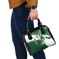 Zimbabwe Rugby Personalized Grunge Shoulder Handbag GO Sables - Wonder Print Shop