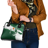 Zimbabwe Rugby Personalized Grunge Shoulder Handbag GO Sables - Wonder Print Shop
