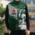 Zimbabwe Rugby Personalized Grunge Sleeveless Puffer Jacket GO Sables - Wonder Print Shop