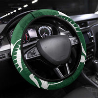 Zimbabwe Rugby Grunge Steering Wheel Cover GO Sables - Wonder Print Shop