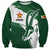 Zimbabwe Rugby Personalized Grunge Sweatshirt GO Sables - Wonder Print Shop