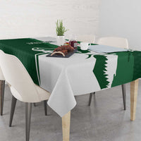 Zimbabwe Rugby Personalized Grunge Tablecloth GO Sables - Wonder Print Shop