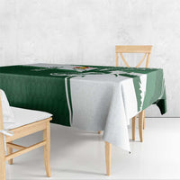 Zimbabwe Rugby Personalized Grunge Tablecloth GO Sables - Wonder Print Shop