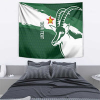 Zimbabwe Rugby Personalized Grunge Tapestry GO Sables - Wonder Print Shop