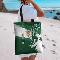 Zimbabwe Rugby Personalized Grunge Tote Bag GO Sables - Wonder Print Shop