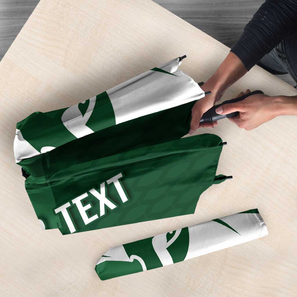 Zimbabwe Rugby Personalized Grunge Umbrella GO Sables - Wonder Print Shop