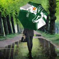 Zimbabwe Rugby Personalized Grunge Umbrella GO Sables - Wonder Print Shop