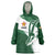 Zimbabwe Rugby Personalized Grunge Wearable Blanket Hoodie GO Sables - Wonder Print Shop