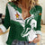 Zimbabwe Rugby Personalized Grunge Women Casual Shirt GO Sables - Wonder Print Shop