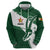 Zimbabwe Rugby Personalized Grunge Zip Hoodie GO Sables - Wonder Print Shop