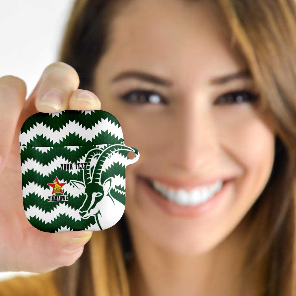 Zimbabwe Rugby The Sables Personalized AirPods Case Retro Jersey Inspired - Wonder Print Shop