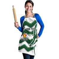 Zimbabwe Rugby The Sables Personalized Apron Retro Jersey Inspired - Wonder Print Shop