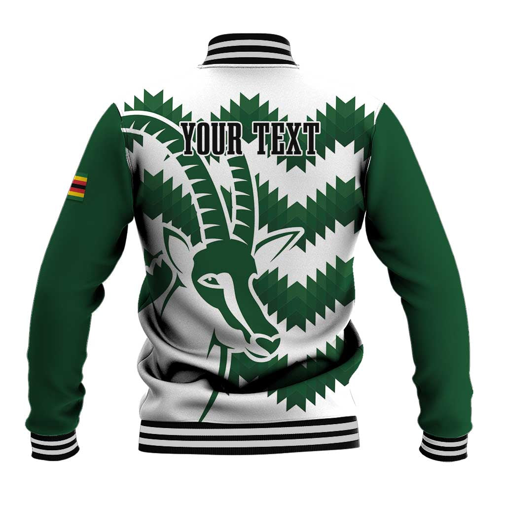 Zimbabwe Rugby The Sables Personalized Baseball Jacket Retro Jersey Inspired - Wonder Print Shop
