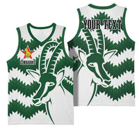 Zimbabwe Rugby The Sables Personalized Basketball Jersey Retro Jersey Inspired - Wonder Print Shop