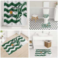 Zimbabwe Rugby The Sables Personalized Bathroom Set Retro Jersey Inspired - Wonder Print Shop