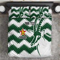 Zimbabwe Rugby The Sables Personalized Bedding Set Retro Jersey Inspired - Wonder Print Shop
