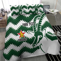 Zimbabwe Rugby The Sables Personalized Bedding Set Retro Jersey Inspired - Wonder Print Shop