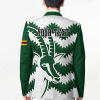 Zimbabwe Rugby The Sables Personalized Blazer Retro Jersey Inspired - Wonder Print Shop