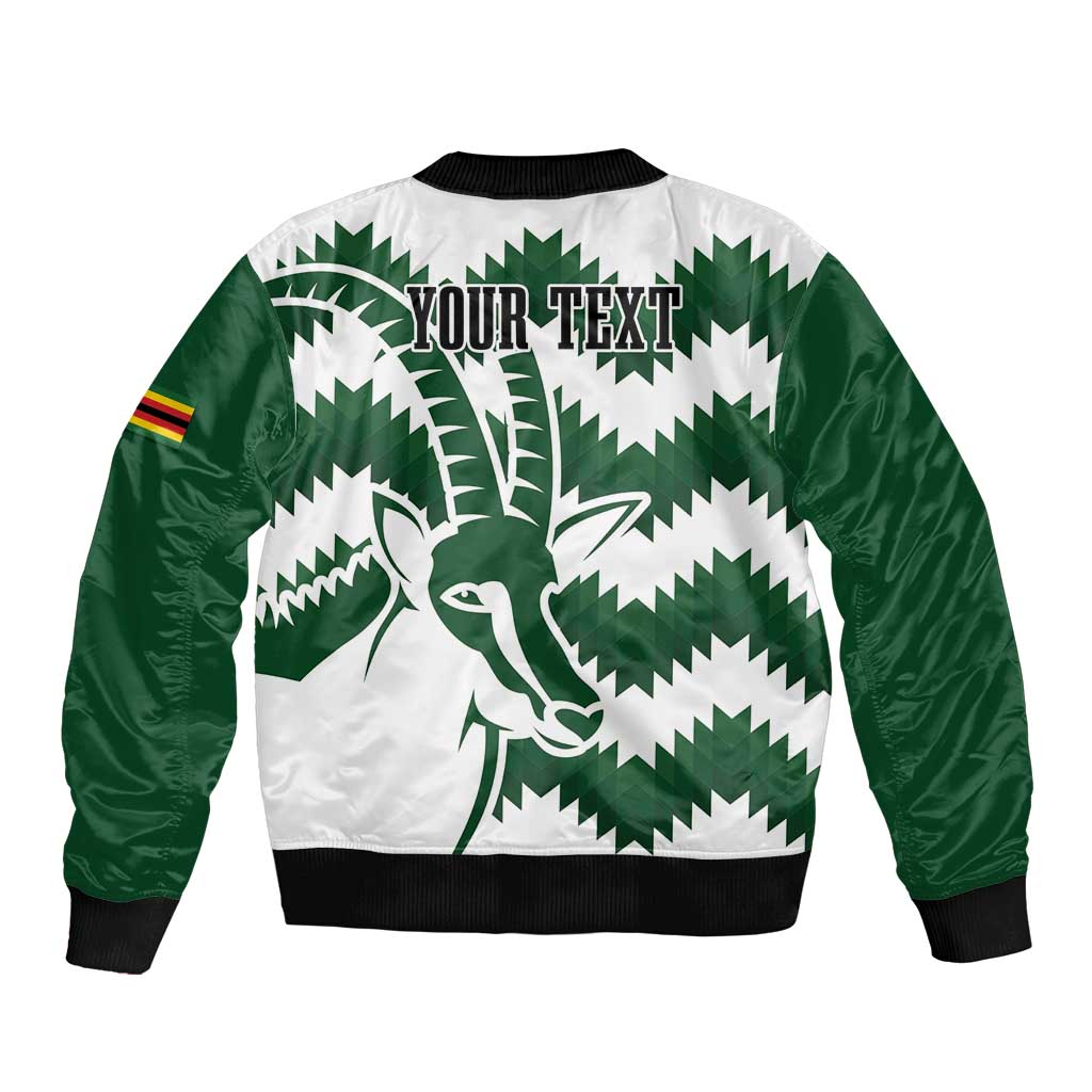Zimbabwe Rugby The Sables Personalized Bomber Jacket Retro Jersey Inspired - Wonder Print Shop