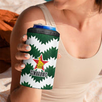 Zimbabwe Rugby The Sables Personalized 4 in 1 Can Cooler Tumbler Retro Jersey Inspired - Wonder Print Shop
