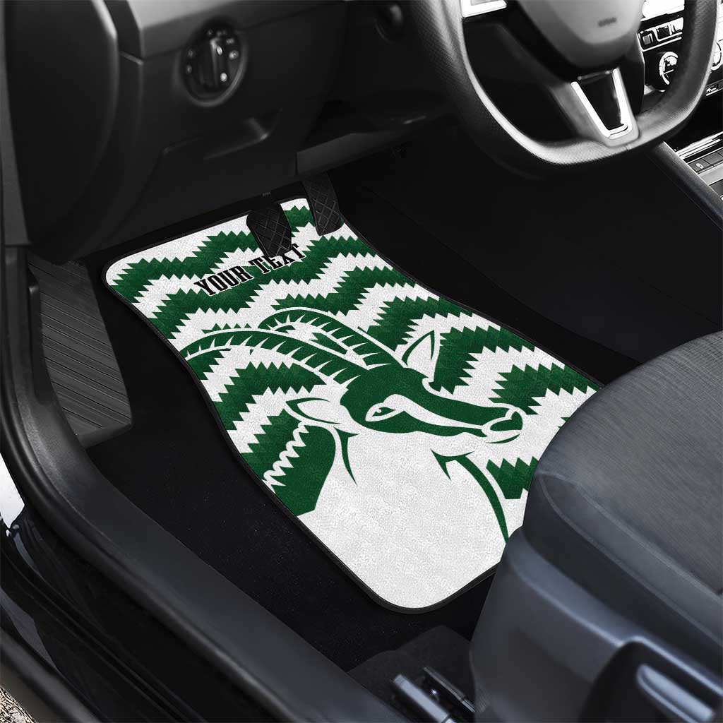 Zimbabwe Rugby The Sables Personalized Car Mats Retro Jersey Inspired - Wonder Print Shop