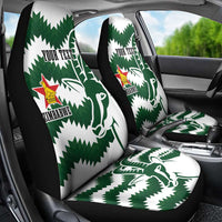 Zimbabwe Rugby The Sables Personalized Car Seat Cover Retro Jersey Inspired - Wonder Print Shop