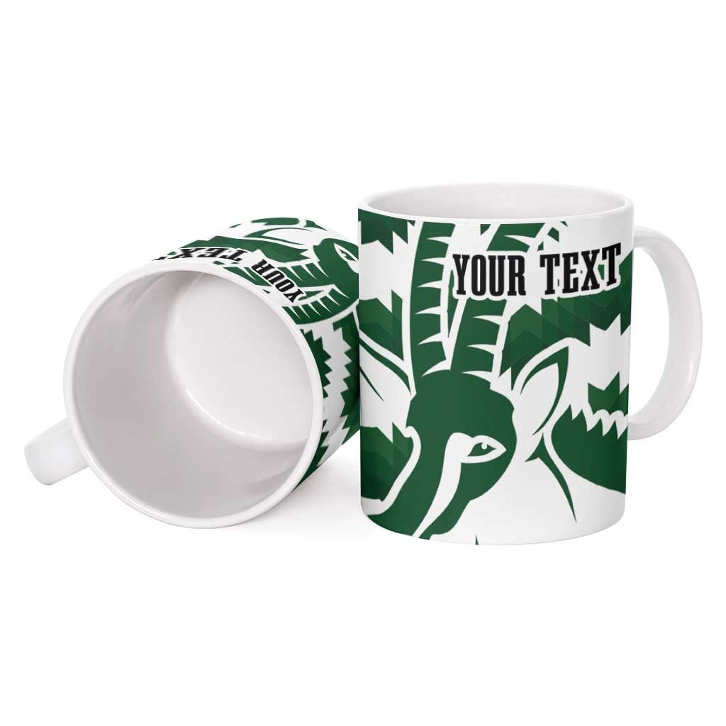 Zimbabwe Rugby The Sables Personalized Ceramic Mug Retro Jersey Inspired - Wonder Print Shop