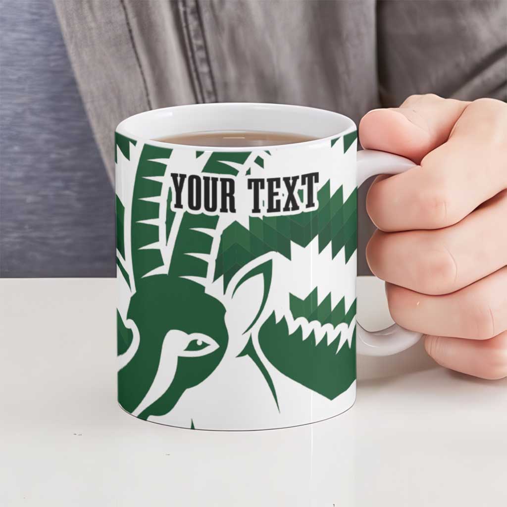 Zimbabwe Rugby The Sables Personalized Ceramic Mug Retro Jersey Inspired - Wonder Print Shop