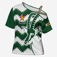 Zimbabwe Rugby The Sables Personalized Cross Shoulder Shirt Retro Jersey Inspired - Wonder Print Shop