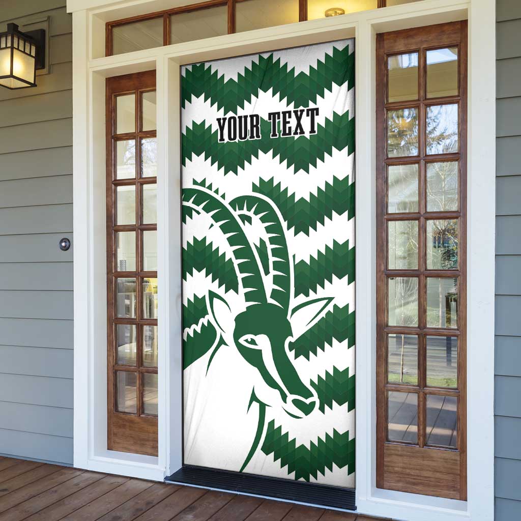 Zimbabwe Rugby The Sables Personalized Door Cover Retro Jersey Inspired - Wonder Print Shop