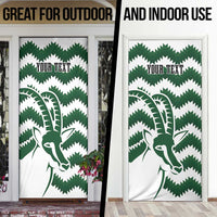 Zimbabwe Rugby The Sables Personalized Door Cover Retro Jersey Inspired - Wonder Print Shop