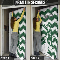 Zimbabwe Rugby The Sables Personalized Door Cover Retro Jersey Inspired - Wonder Print Shop