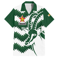 Zimbabwe Rugby The Sables Personalized Family Matching Off Shoulder Maxi Dress and Hawaiian Shirt Retro Jersey Inspired - Wonder Print Shop