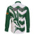 Zimbabwe Rugby The Sables Personalized Family Matching Short Sleeve Bodycon Dress and Hawaiian Shirt Retro Jersey Inspired - Wonder Print Shop