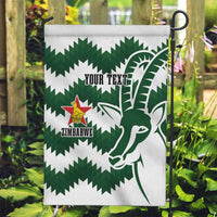 Zimbabwe Rugby The Sables Personalized Garden Flag Retro Jersey Inspired - Wonder Print Shop