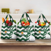 Zimbabwe Rugby The Sables Personalized Grocery Bag Retro Jersey Inspired - Wonder Print Shop