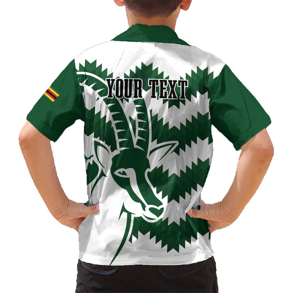 Zimbabwe Rugby The Sables Personalized Hawaiian Shirt Retro Jersey Inspired - Wonder Print Shop
