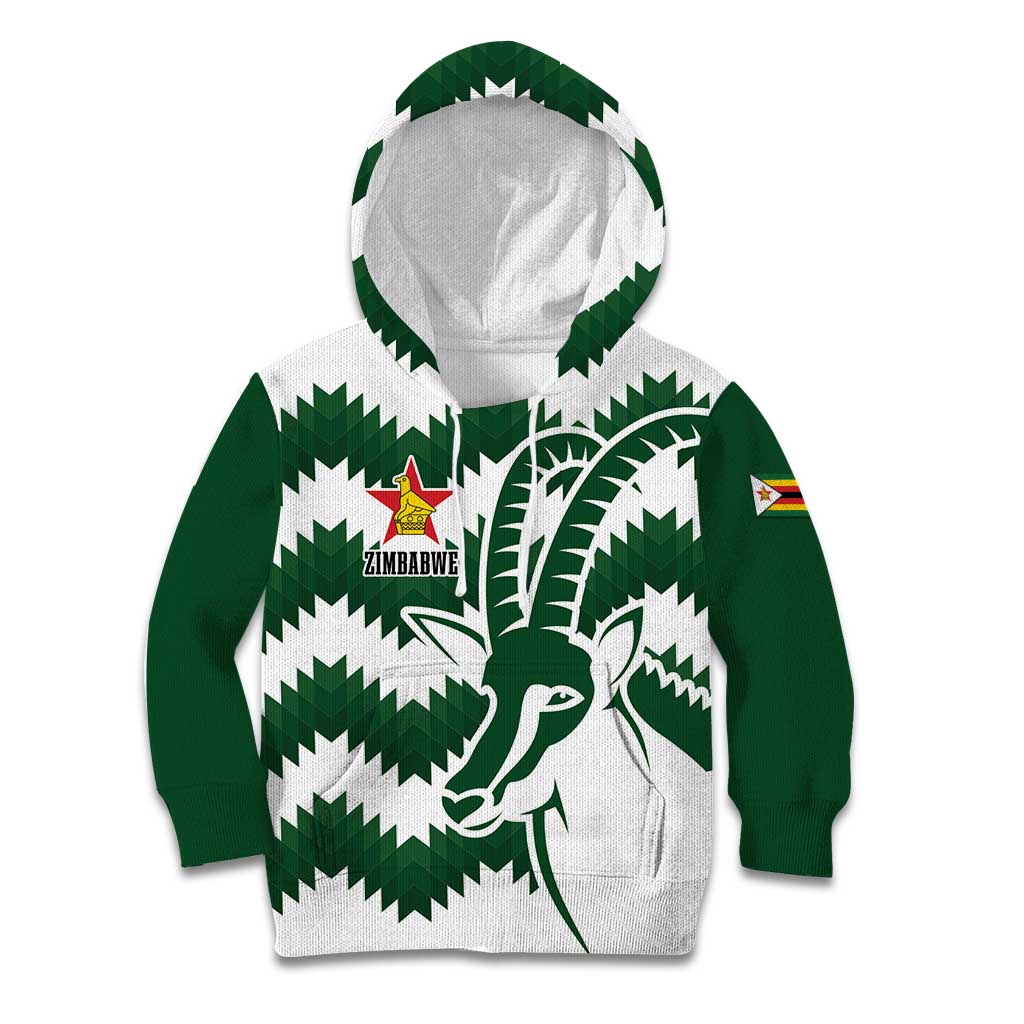 Zimbabwe Rugby The Sables Personalized Kid Hoodie Retro Jersey Inspired - Wonder Print Shop