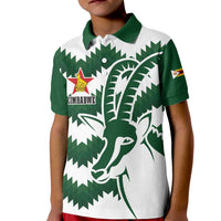 Zimbabwe Rugby The Sables Personalized Kid Polo Shirt Retro Jersey Inspired - Wonder Print Shop