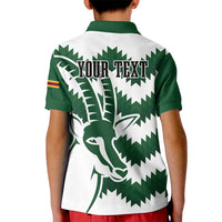 Zimbabwe Rugby The Sables Personalized Kid Polo Shirt Retro Jersey Inspired - Wonder Print Shop