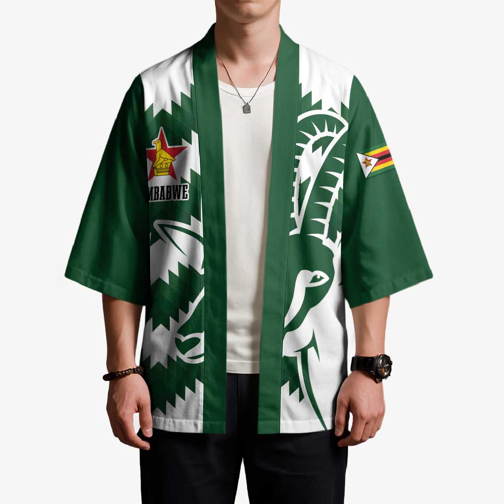 Zimbabwe Rugby The Sables Personalized Kimono Retro Jersey Inspired - Wonder Print Shop