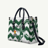 Zimbabwe Rugby The Sables Personalized Leather Bag Retro Jersey Inspired - Wonder Print Shop