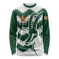 Zimbabwe Rugby The Sables Personalized Long Sleeve Shirt Retro Jersey Inspired - Wonder Print Shop