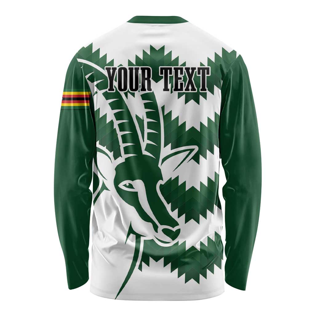 Zimbabwe Rugby The Sables Personalized Long Sleeve Shirt Retro Jersey Inspired - Wonder Print Shop